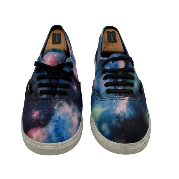 VANS Authentic Classic Cosmic Sneakers Milky Way Galaxy Womens Sz 8.5 Multicolor - Picture 3 of 10